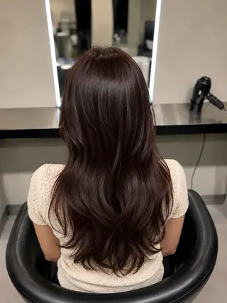 ミディアム カラー 🌈ウルトワ水素 髪質改善naru🌈のヘアスタイル