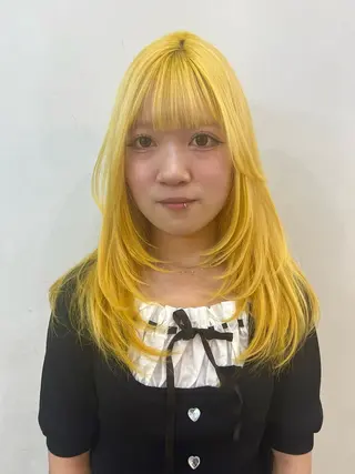 カラー hayato/ ハイトーン/レイヤーのヘアスタイル