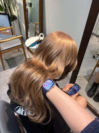 セミロング roka ʜᴀʀᴜᴋᴀのヘアスタイル