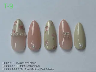 ネイル ibelu  梅田店 越智のネイルデザイン