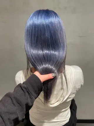セミロング カラー 🎀海外ヘア/表参道 Satone🎀のヘアスタイル