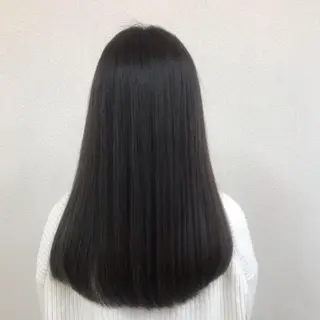 ロング もりたみかこ 美容師お休み中のヘアスタイル