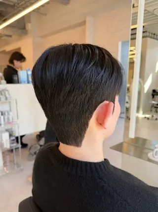 メンズ 韓国式ダウンパーマ 🇰🇷櫻井健のヘアスタイル