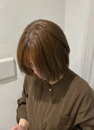 ショート カラー 🌙rion/都島 /透明感カラーのヘアスタイル
