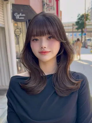 ミディアム 大阪/ショート特化型 美容師/吉留亜門のヘアスタイル