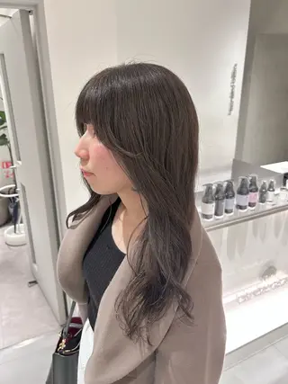 ロング カラー 🪞透け感&韓国ヘア 🪞honokaのヘアスタイル