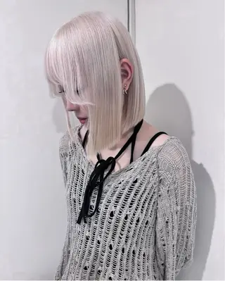 ミディアム Noe🎀 梅田美容師のヘアスタイル