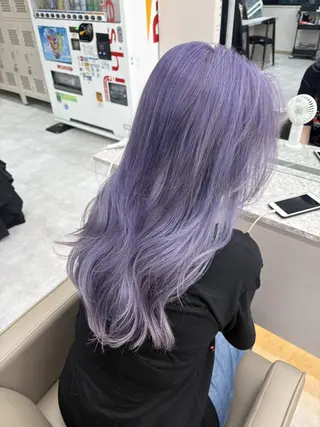 ロング カラー ダブルカラー/ハイト ーン/🎀Kanonのヘアスタイル