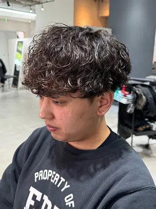 メンズ 布施メンズ特化美容師 秋山 涼のヘアスタイル