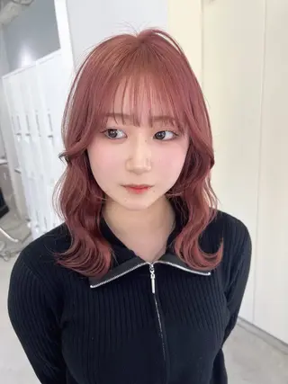 ミディアム maya🇰🇷韓国 レイヤー/顔まわりのヘアスタイル
