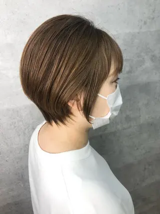 ショート 内藤 繁のヘアスタイル