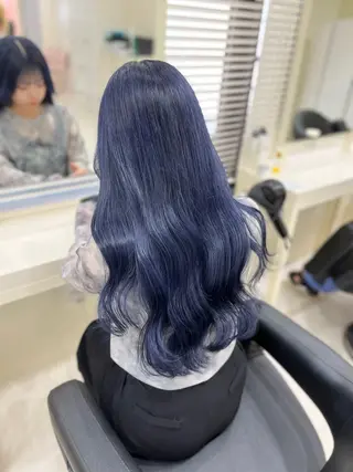 セミロング カラー 💟RINNA 艶カラー💟のヘアスタイル
