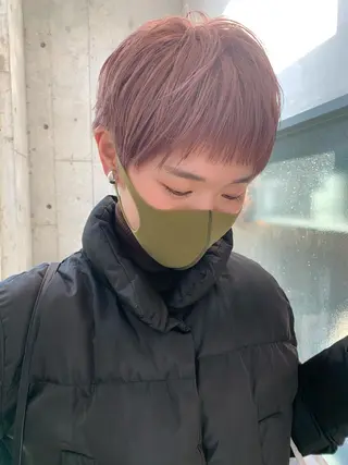 ショート カラー sakoda shunkiのヘアスタイル
