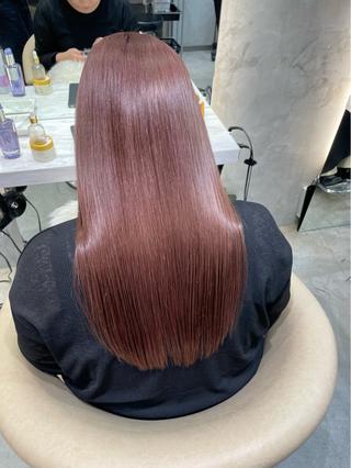 ロング 本田 奈穂美のヘアスタイル