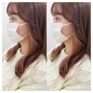 ロング カラー 村山 茉衣のヘアスタイル