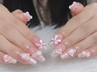 ネイル Sora nail 長さ出し専門店のネイルデザイン