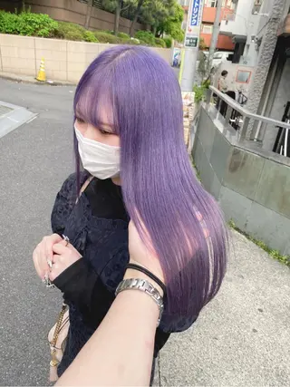 ロング カラー ガーリーヘア 🎀 Rika 🫧のヘアスタイル