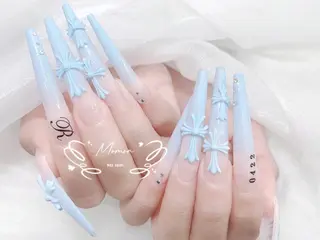 ネイル MoMoA Nail ネイル長さ出し専門店のネイルデザイン