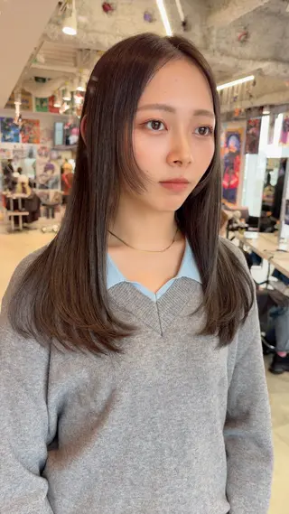 カラー オタク美容師 ばっしーのヘアスタイル