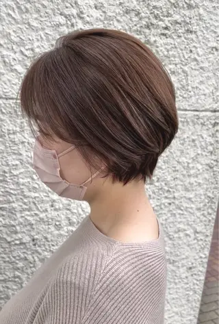 ショート 韓国レイヤー🇰🇷 /縮毛矯正/高島奈緒のヘアスタイル