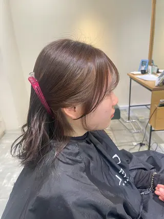 ミディアム 🎀momoa CIEL天神店🎀のヘアスタイル