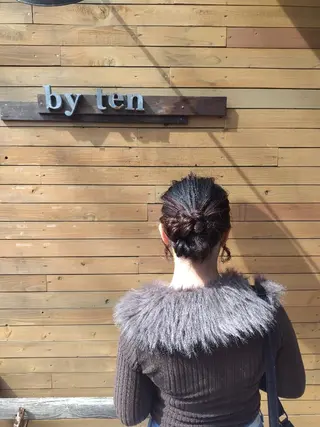 ヘアアレンジ 埼玉久喜/ハイトーン デザインカラーRYOのヘアスタイル