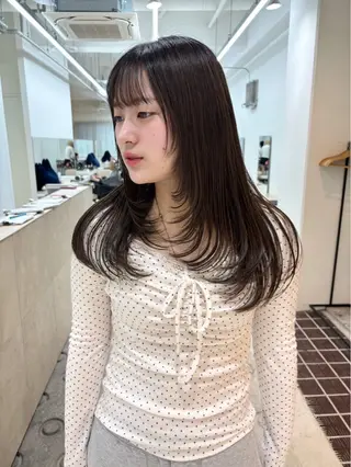 カラー カラーモデル/ 透明感カラーたけるのヘアスタイル