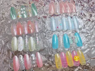 ネイル マジック ミラーのネイルデザイン
