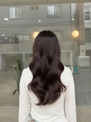 カラー 韓国ヘアケアブリーチ 莉奈のヘアスタイル