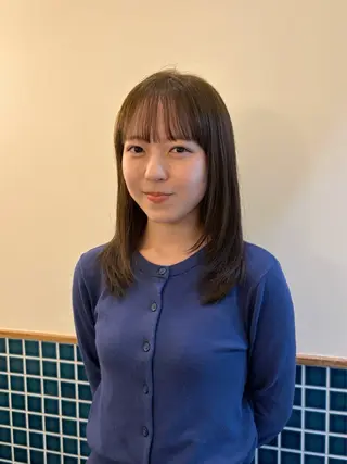 ミディアム カラー はやし ちののヘアスタイル