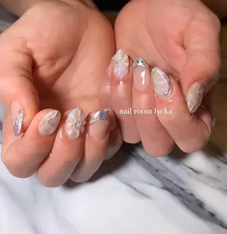 ネイル ネイルルームリッカ 𝐦𝐚𝐲𝐮のネイルデザイン