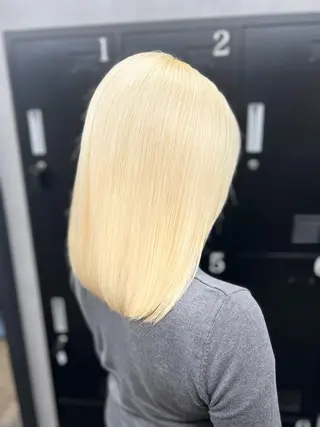 ミディアム カラー 透明感カラー特化🫧 🦋栗原🦋のヘアスタイル