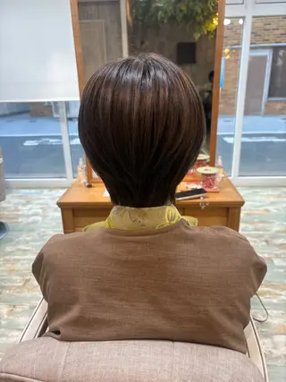 ショート 🕊️池袋美容室🌳 albero武田藍花のヘアスタイル
