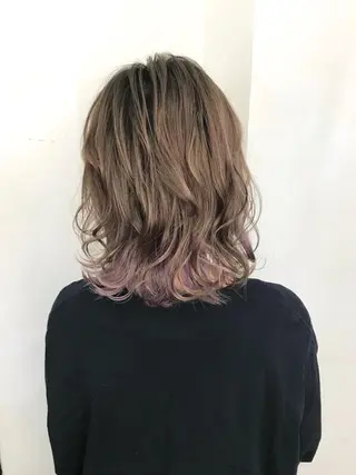 ショート カラー メンズ縮毛矯正 細谷碧海のヘアスタイル