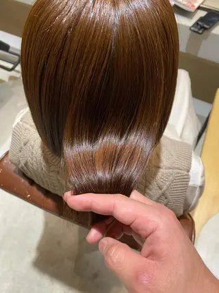 ショート カラー ヘアアレンジ ネイル マツエク・マツパ 夜23時まで予約🉑 reverieあきらのヘアスタイル