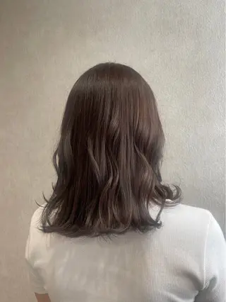 セミロング いまい ちひろのヘアスタイル