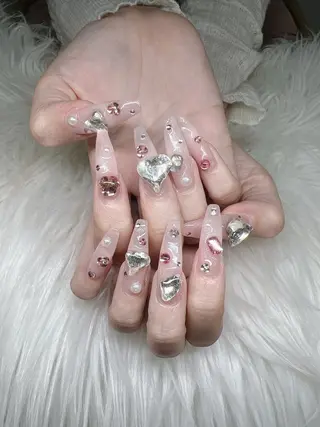ネイル Lee Nails チップ長さだし専門店のネイルデザイン