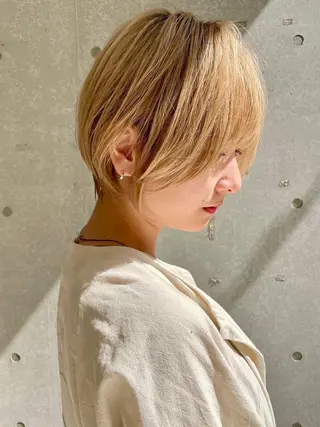 ショート カラー ショート✂️ボブ✂️ 💎Ash茗荷谷💎のヘアスタイル