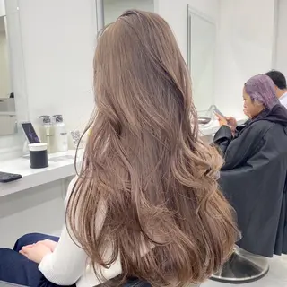 ロング ヘアアレンジ 🫧ハイトーン/ 髪質改善/ヒナタ🫧のヘアスタイル