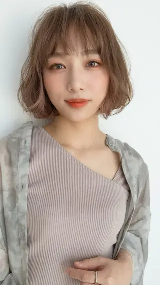 ショート 髪質改善/艶カラー /光吉洋平のヘアスタイル