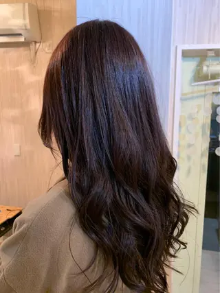 セミロング 縮毛矯正の達人 ☆ 松本のヘアスタイル