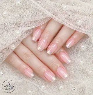 ネイル ANGILA ネイル¨̮S*Y*Kのネイルデザイン