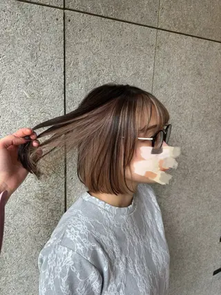 ミディアム カラー 似合わせカラー🎀 sawa🎀池袋のヘアスタイル