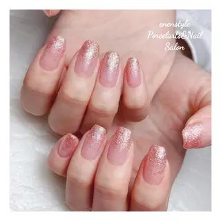 ミディアム ネイル 🐾enen style 🐾のネイルデザイン
