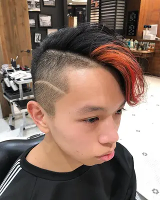 ショート メンズ カット無料/髪質改善 髪質根本改善/艶髪のヘアスタイル