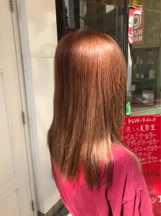 セミロング カラー Blanco Color&Careのヘアスタイル