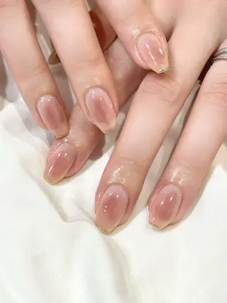 ネイル きれいめネイル⌇新宿 代々木⌇スパのネイルデザイン