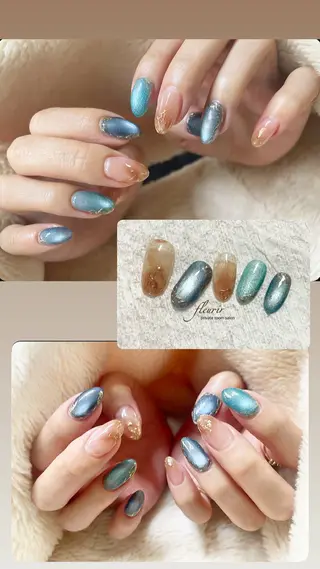 ネイル フルリール 【プライベートサロンのネイルデザイン