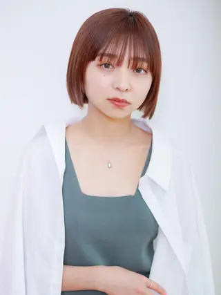 ショート カラー BASSA 下井草店のヘアスタイル