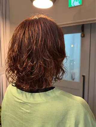 パーマ 檜木 奈央のヘアスタイル